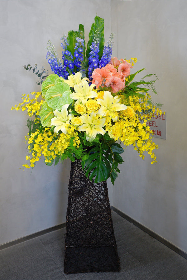 黃金開張花籃 · PROSPEROUS Flower Basket Stand