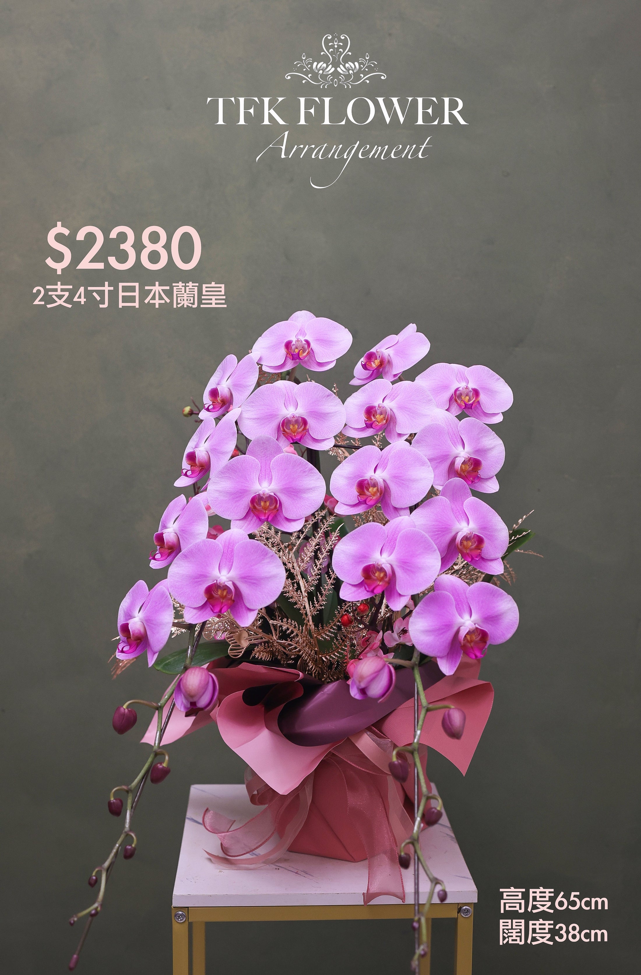 日本迷你蘭皇 2支 - TFK Flower