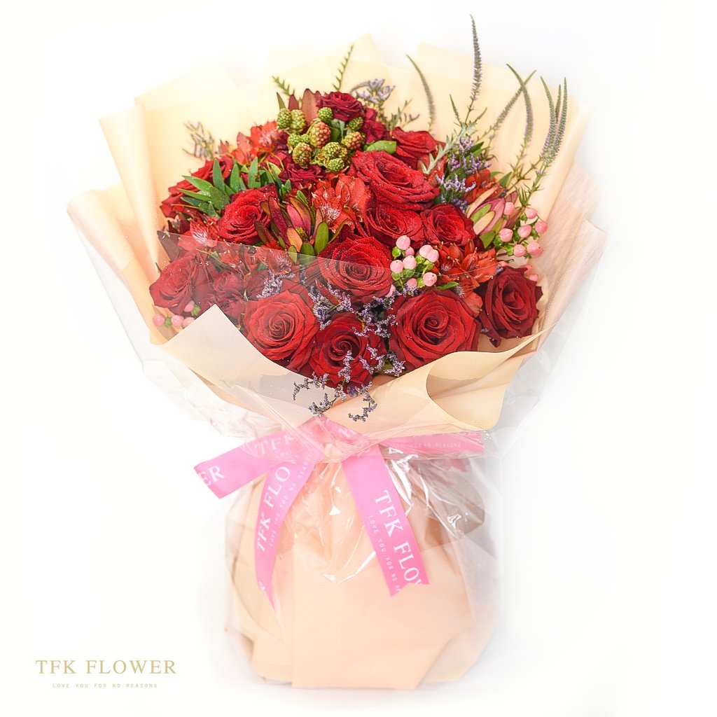 Charming Romance(Red) - TFK Flower