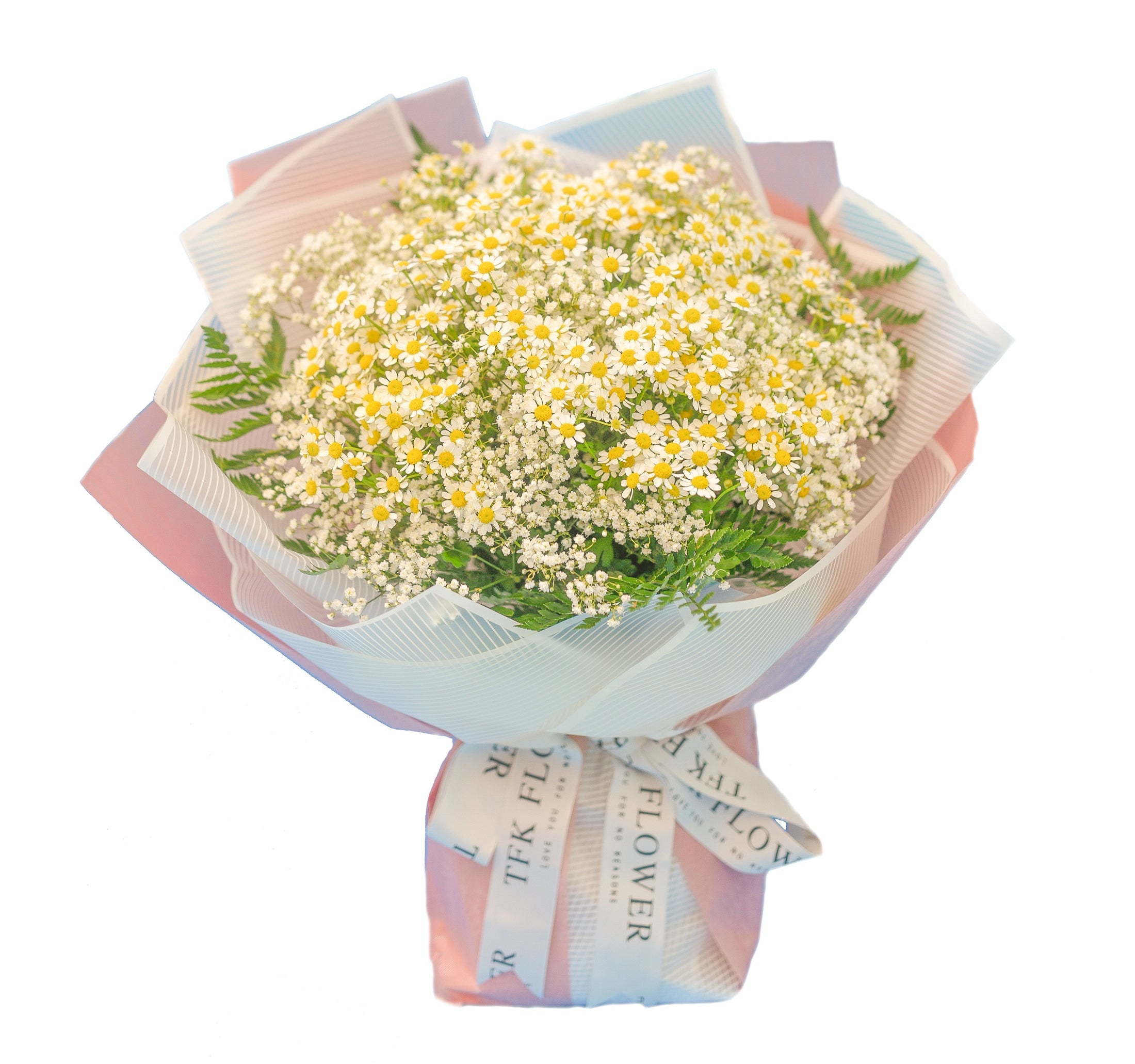 Purity Love（Daisy (Tanacetum) flower Bouquet) - TFK Flower