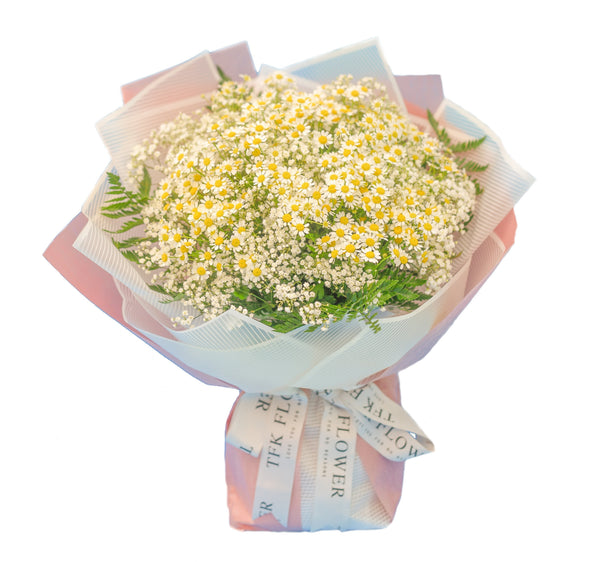 Purity Love（Daisy (Tanacetum) flower Bouquet)