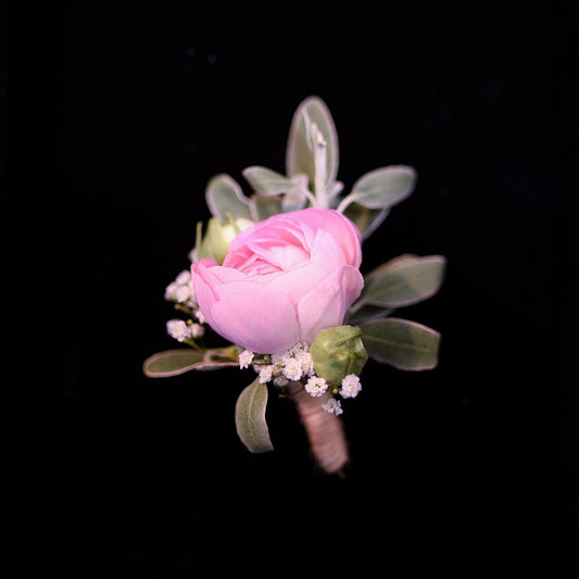 Ranunculus Boutonniere - TFK Flower