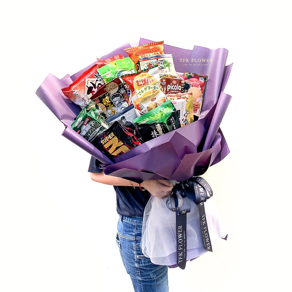 Snack Bouquet (Super Big Size) - TFK Flower