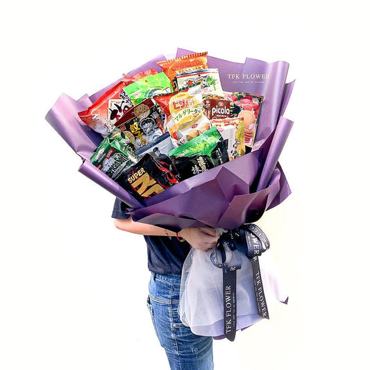 Snack Bouquet (Super Big Size) - TFK Flower