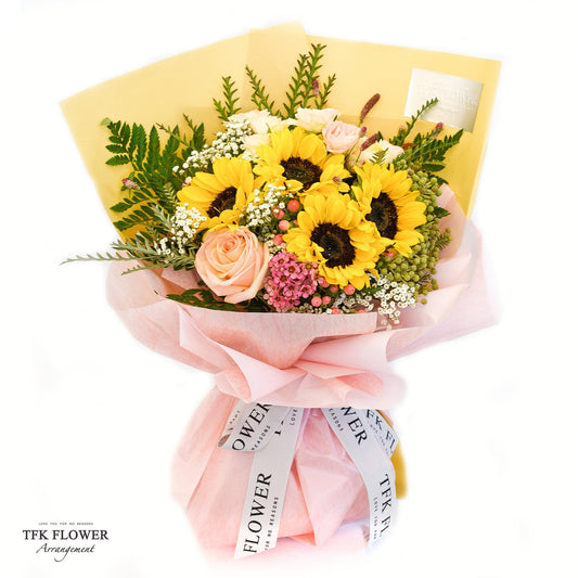 Sunflower Bouquet - TFK Flower