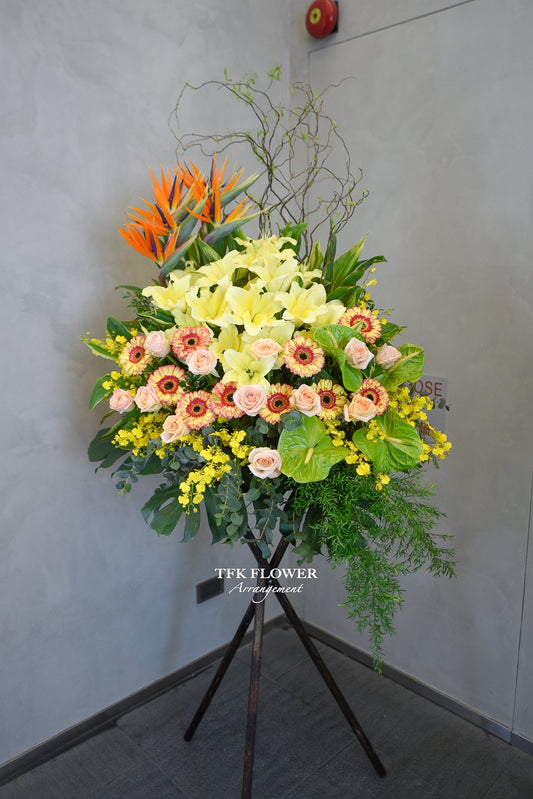 TREASURE Flower Basket Stand - TFK Flower