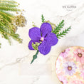 Load image into Gallery viewer, Vanda Orchid Boutonniere - TFK Flower
